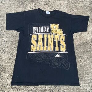 Vintage 90s New Orleans Saints Apex One Double sided tee